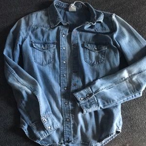 Denim shirt